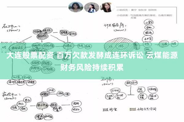 大连股票配资 百万欠款发酵成连环诉讼 云煤能源财务风险持续积累