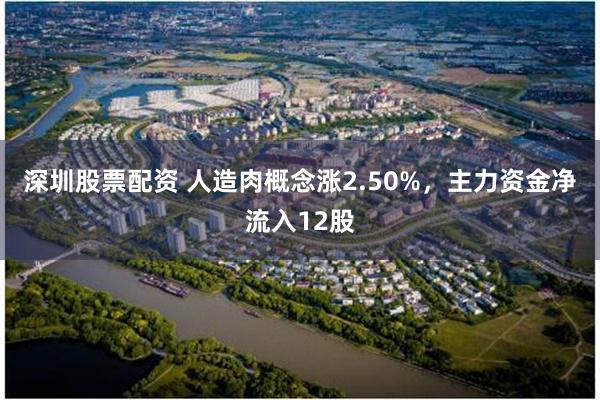 深圳股票配资 人造肉概念涨2.50%，主力资金净流入12股