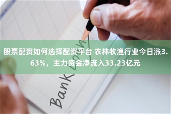 股票配资如何选择配资平台 农林牧渔行业今日涨3.63%，主力资金净流入33.23亿元