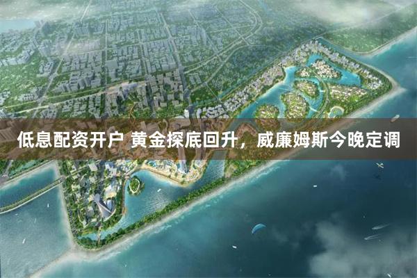 低息配资开户 黄金探底回升,威廉姆斯今晚定调