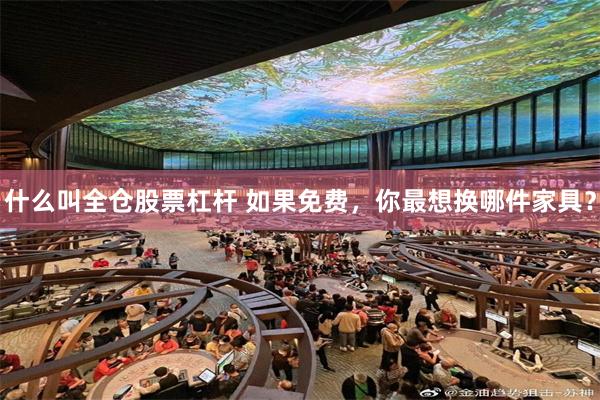 什么叫全仓股票杠杆 如果免费，你最想换哪件家具？